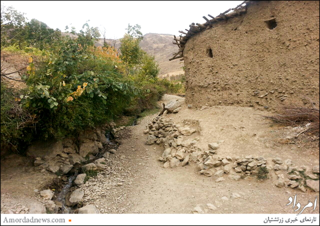 کوچه‌باغ‌های روستای پریان