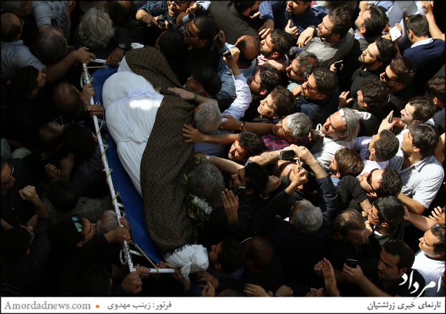 ناصر ملک&zwnj;مطیعی در خاک سرزمینش آرام گرفت