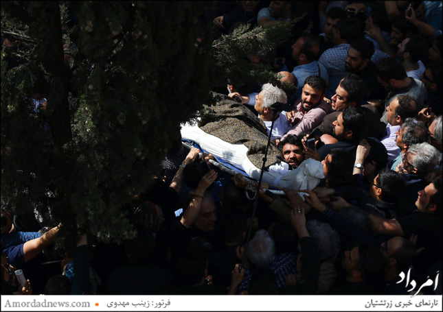 بدرود مردم با مرد سینمای ایران