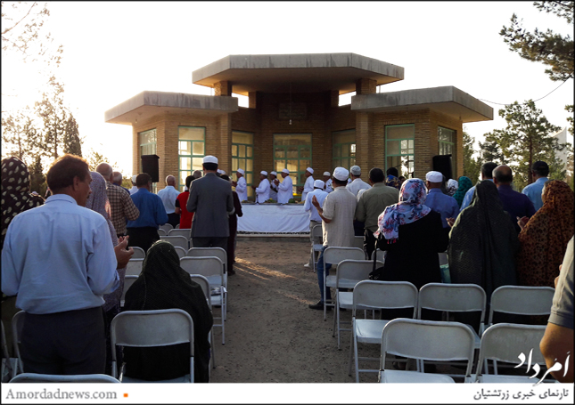 زرتشتیان یزد در پرسه&zwnj;ی همگانی یاد تازه درگذشتگان را گرامی داشتند 