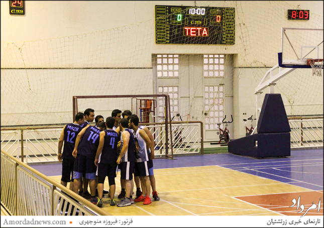 تیم یاران مازیار در پیکارهای بسکتبال جام رمضان 