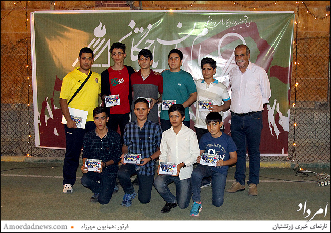 تیم شایسته تقدیر والیبال: امید سازمان و باشگاه جوانان زرتشتی یزد