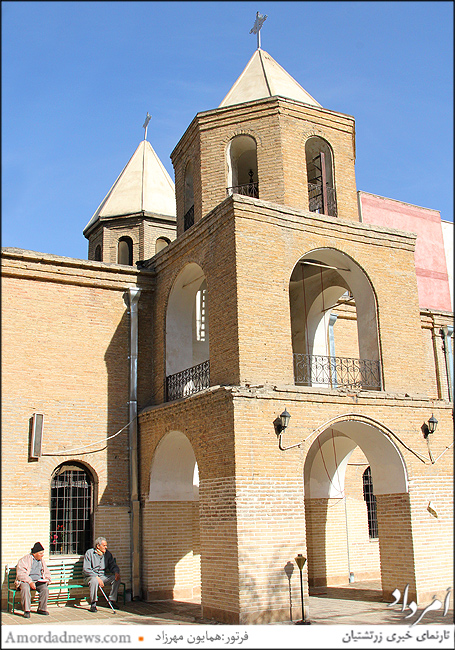 (کهن‌ترین کلیسای تهران گئورک مقدس (سال ساخت 1790 م
