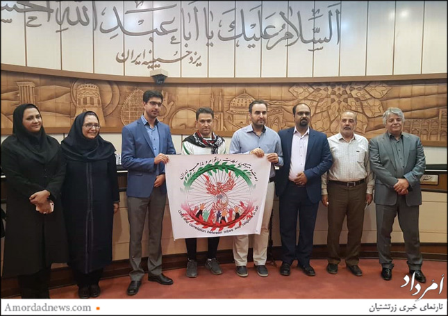 محسن مرادی، پیام‌رسان همبستگی اقوام و آیین‌های ایران در کنار هموندان شورای شهر یزد