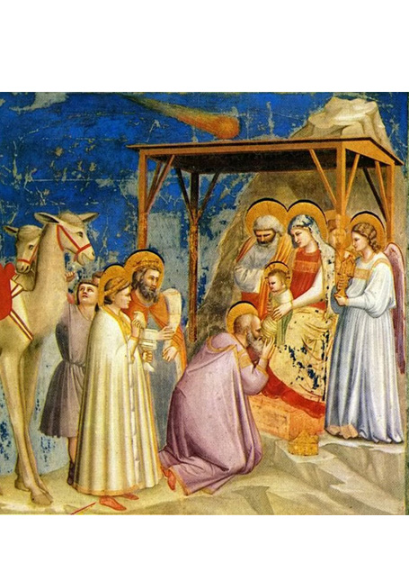 تابلو پرستش مغان به هنرمندی جوتو (Giotto)1337