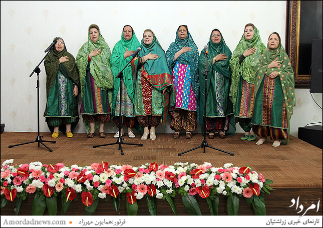 اجرای سرود میهنی ایران