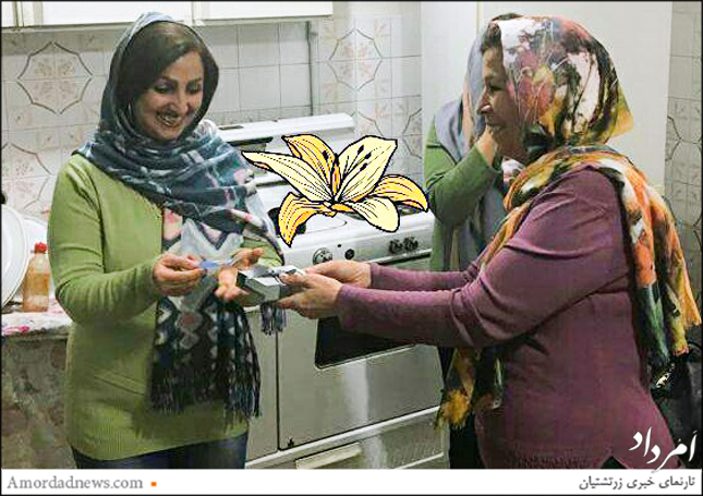 سپاسداری انجمن زرتشتیان اهواز از بانو رخساره سلطانی&zwnj;پور به مناسبت روز زن ایرانی