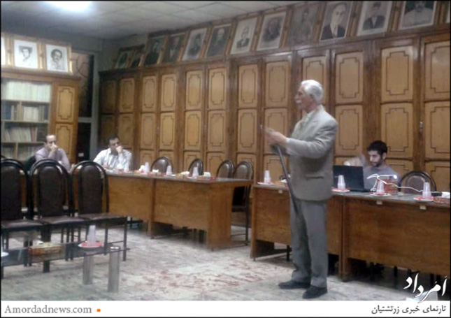  مهرداد دهنادی، سخنران نشست کارشناسی اتاق بازرگانی زرتشتیان ایران