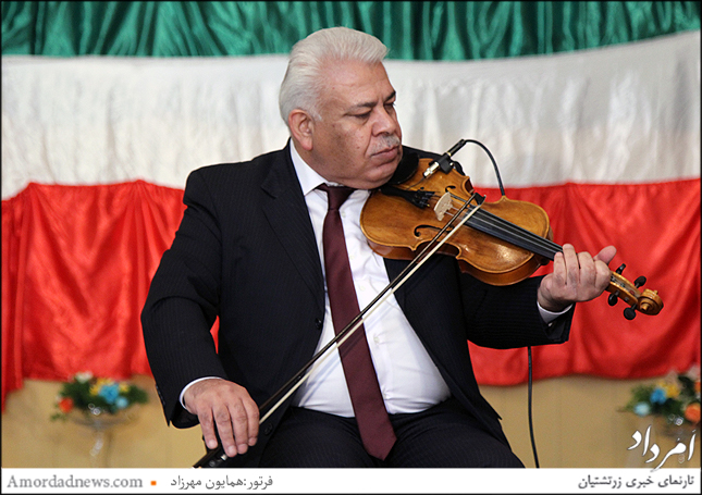 استاد علی امیدی نوازنده ویلون