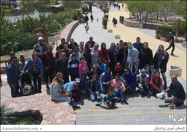 انجمن زرتشتیان کرج تور یک‌روزه‌ی گشت در طبیعت سبز قزوین را برگزار کرد