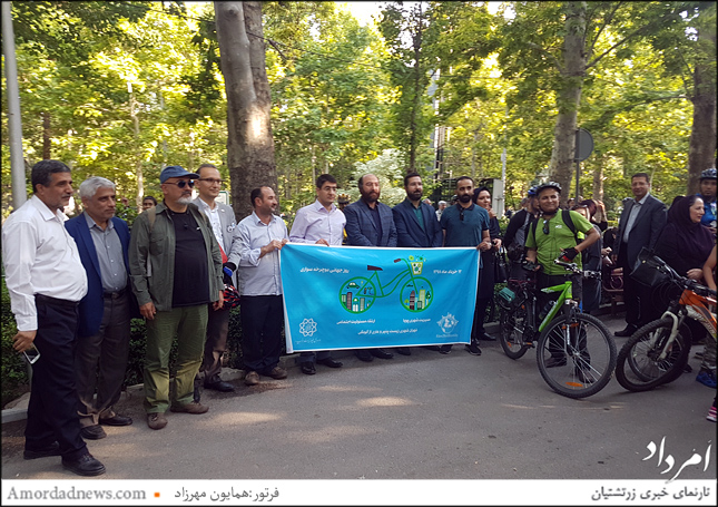 مسوولان ورزشی شورای شهر شهرداری تهران وفعالان محیط زیست 