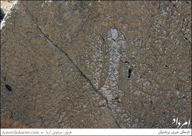 سنگ نگاره ایلامی که در حال محو شدن و حذف از چهره تاریخ است