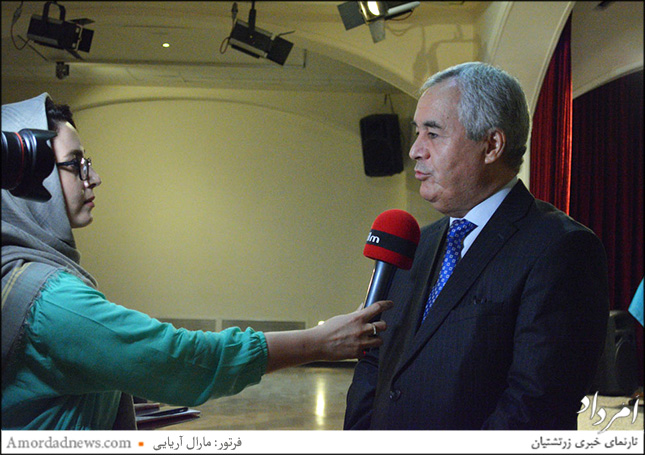 نظام‌الدین زاهدوف سفیر تاجیکستان در ایران