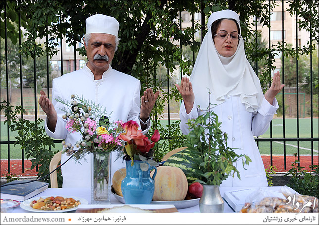 موبدان راشین جهانگیری و فرزاد لهراسب