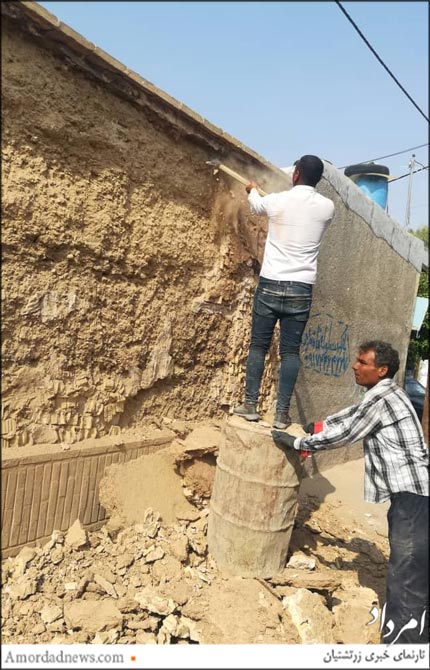 مرمت حمام مشیر، از سوی دلسوزان میراث داراب 5 5