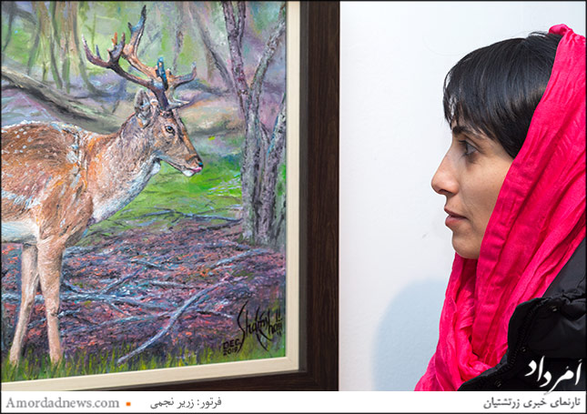 خانم درنا مجاب (عکاس تصویر گوزن زرد ایرانی)