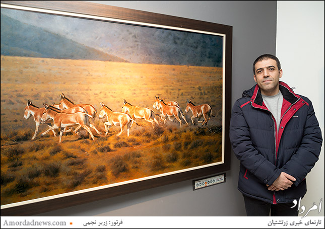 &laquo;گور ایرانی&raquo; و امید بختیاری نقاش اثر