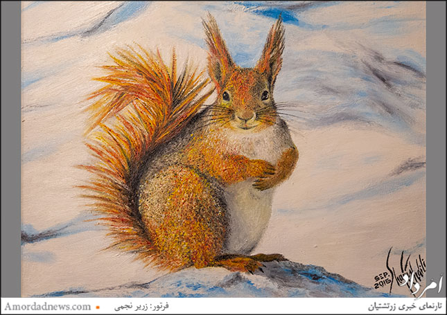 &laquo;سنجاب قرمز&raquo; اثر شمس خلیلی