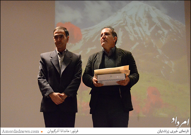  سمت چپ: علیرضا حاجی اشرفی از پایه‌گذاران این همایش