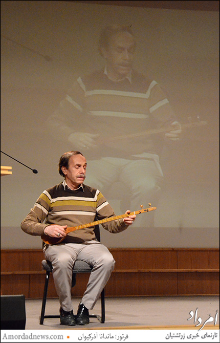  محمود کرمانی هنرمند و نوازنده‌ی سه تار