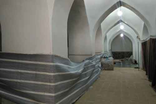 تونل یافت شده در مسجد امام اصفهان