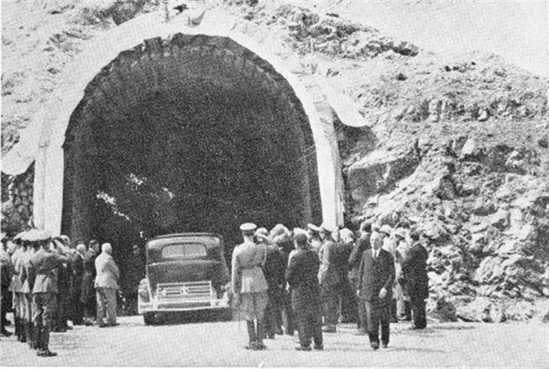 Kandovan Tunnel Opening 1938