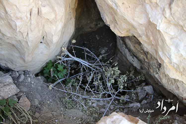 حفاری غیرمجاز در پشت کوهی که سنگ نگاره های ساسانی جا دارد و بسیار شگفت آور است copy