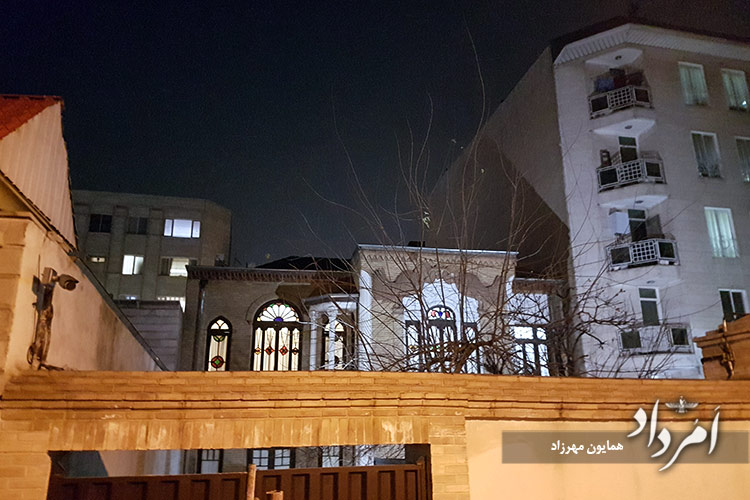 خانه تاریخی مینایی در محله امیریه 