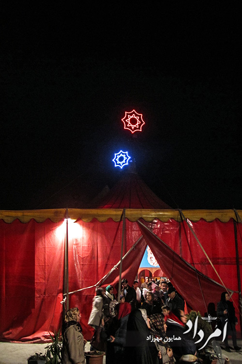 اجرای آخرین سیرک خلیل عقاب در بوستان ولایت تهران