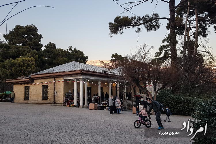 بنای تاریخی که پس از امیرکبیر ساخته شده در باغ ضل السلطان قاجاریه