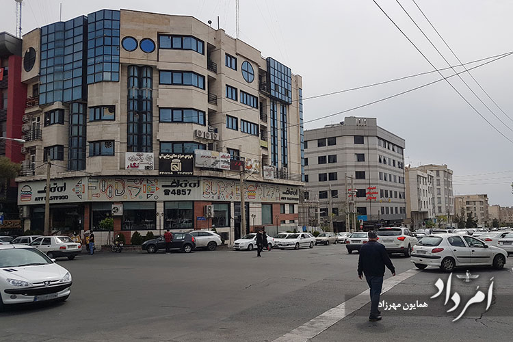 خیابان رامین محله آریاشهر