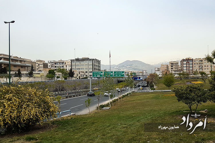 میدان نور پیشین محله آریاشهر