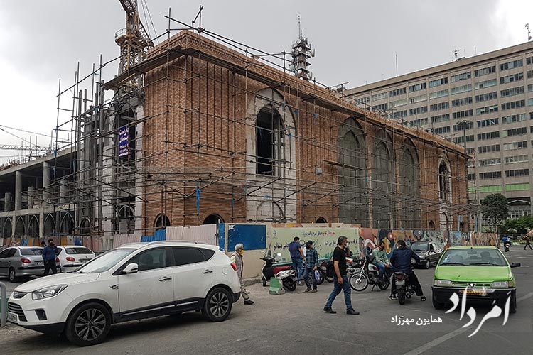 پروژه خانه شهر (بلدیه قدیم) در میدان توپخانه