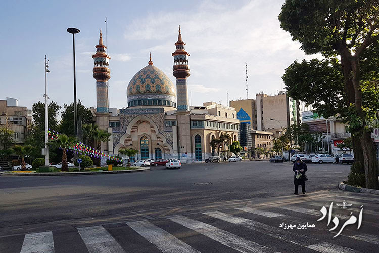 مسجد امام صادق (ع) میدان فلسطین تهران