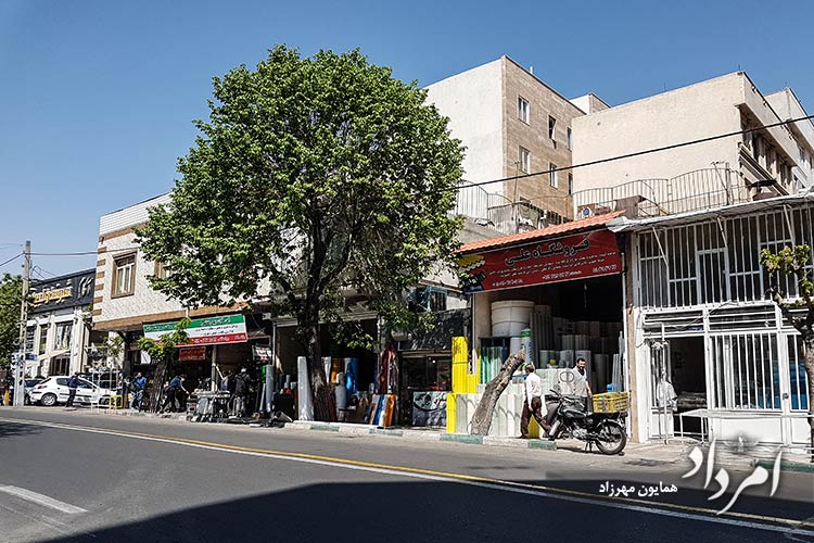 راسته ایرانیت و بازار آلومینیم محله فلاح-خزانه