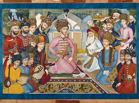 444px Abbas II of Persia and the Mughal ambassador