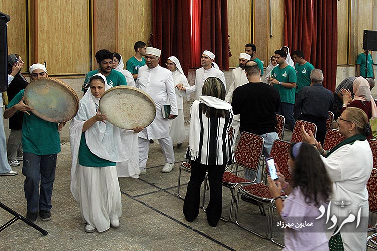آیین سدرهپوشی همگانی اردوی چهلوپنج دانشآموزی 11 11 15