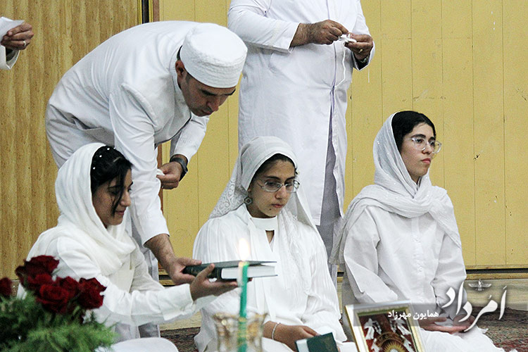 آیین سدرهپوشی همگانی اردوی چهلوپنج دانشآموزی 14 15 13