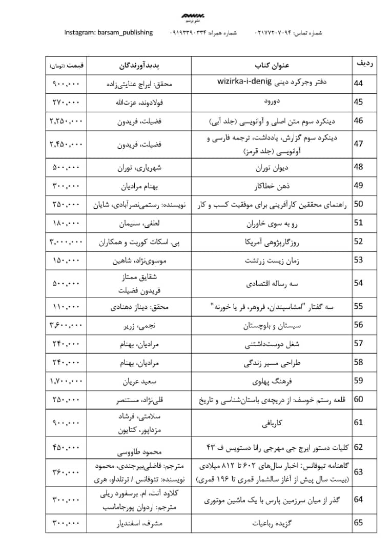 تخفیف ویژه به مناسبت دهمین سالگرد نشر بَرسَم 5 WhatsApp Image 2025 08 24 at 19.49.49
