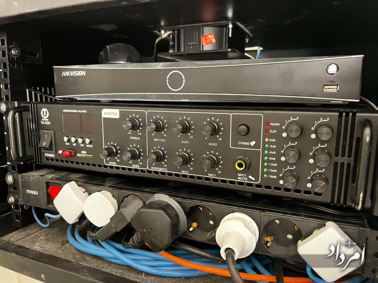 نصب و راه‌اندازی تجهیزات صوتی در زیارتگاه پارس بانو – عقدا