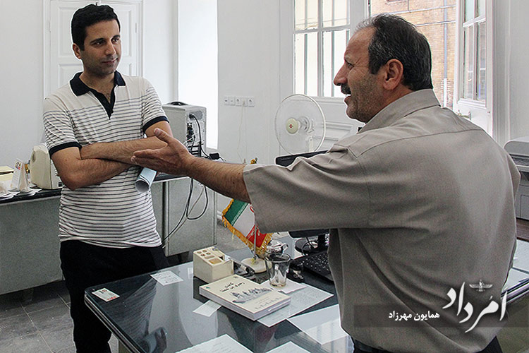 جمشیدجم، رستم آبادیان و فیروز بهرام آماده برای ورود دانشآموزان 6 0 72