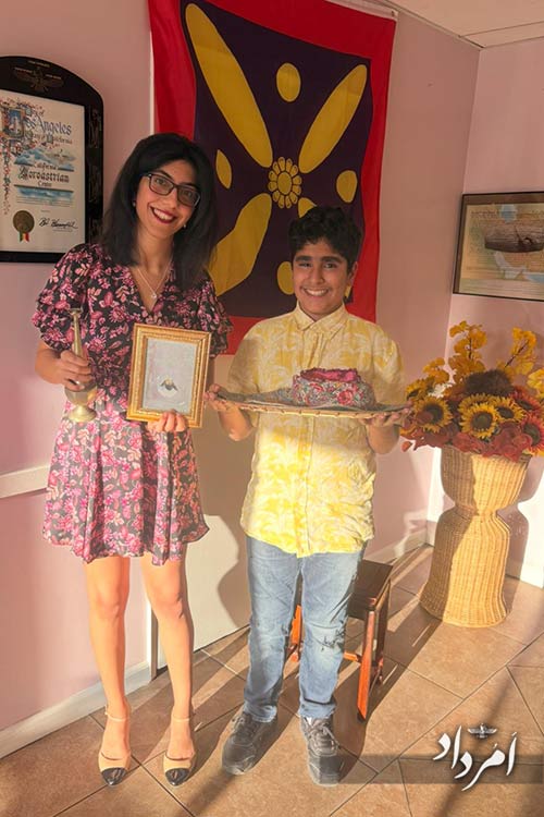 جشن مهرگان با باشندگی نماینده کنگره آمریکا در مرکز زرتشتیان لسآنجلس برگزار شد 4 1 3 2