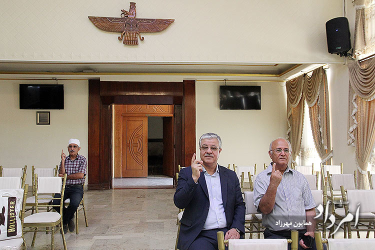 برگزاری آیین جَشَنخوانی نامگانه زندهیاد پروین مهربانی زردشتی 10 10 25