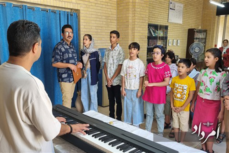 برگزاری آزمون تعیین سطح گروه کر انجمن زرتشتیان یزد 10 10 54