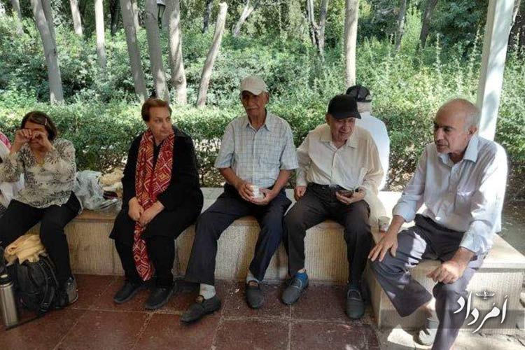 دورهمی جهاندیدگان در بوستان ایرانی 9 1404 06 جهاندیدگان 9