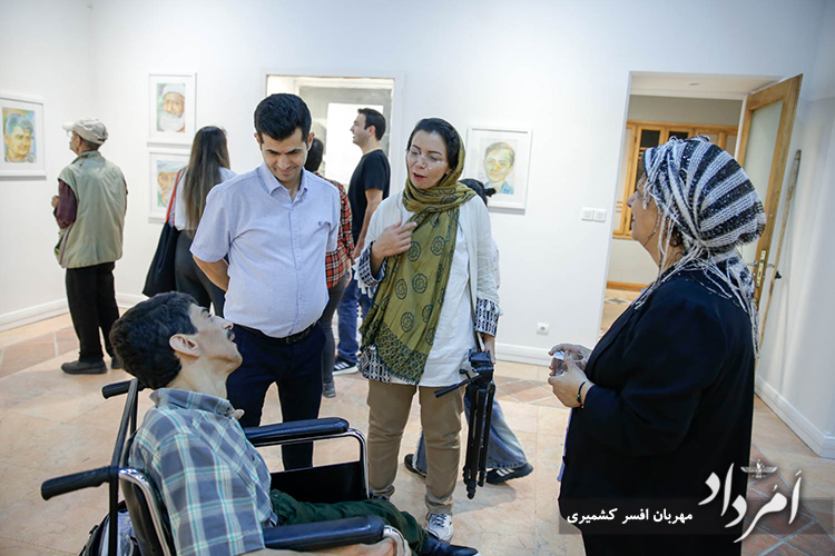 نمایشگاه آثار طراحی نیما طلایی، هنرمند زرتشتی 12 332