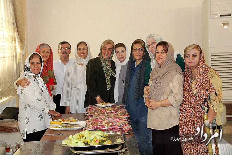 برگزاری آیین جَشَنخوانی نامگانه زندهیاد پروین مهربانی زردشتی 24 35 8