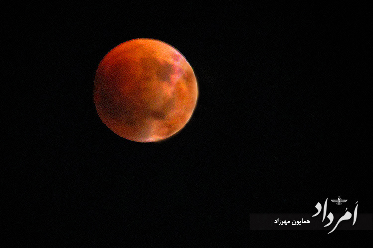 خودنمایی ماه سرخفام در آسمان ایران و جهان 10 37 1