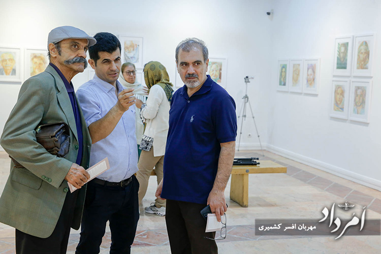 نمایشگاه آثار طراحی نیما طلایی، هنرمند زرتشتی 24 394