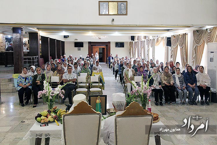 برگزاری آیین جَشَنخوانی نامگانه زندهیاد پروین مهربانی زردشتی 4 4 28